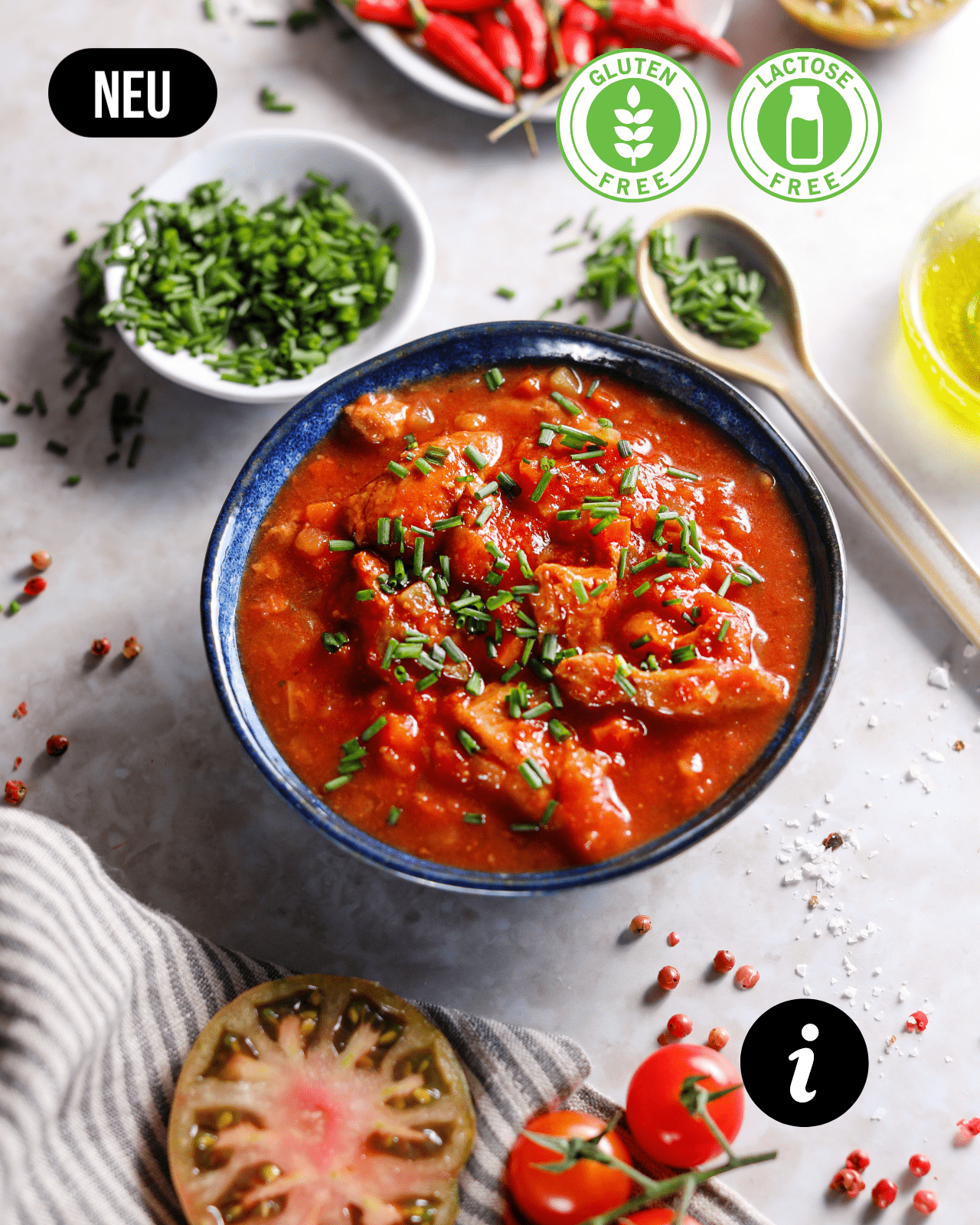 hähnchen in tomatensauce – FITTASTE hähnchen in tomatensauce – FITTASTE