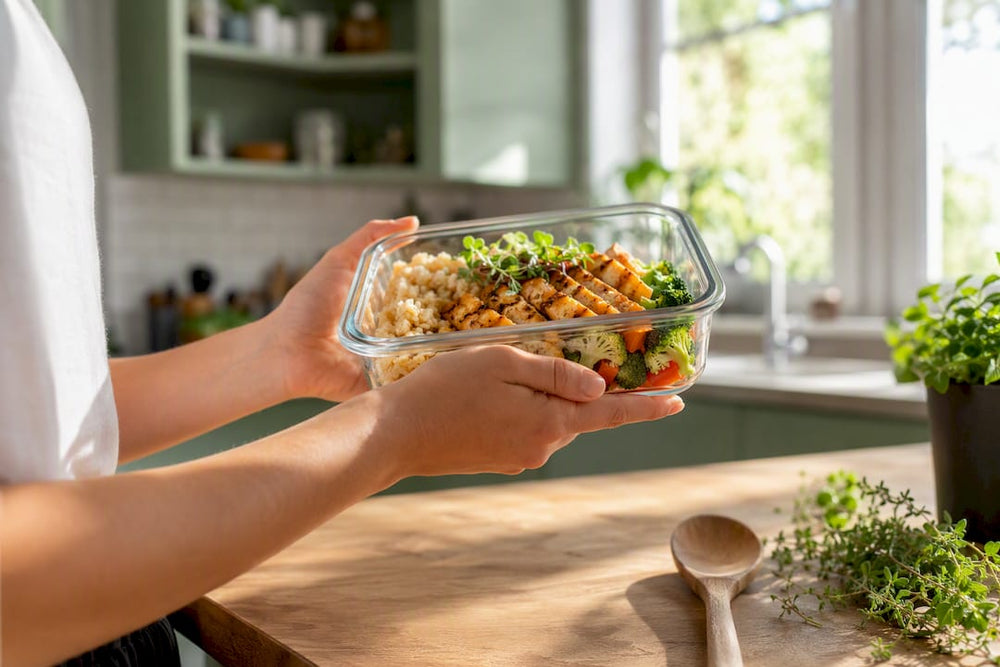 Mittagessen im Glas: Proteinreich, haltbar, in 3 Minuten fertig – FITTASTE