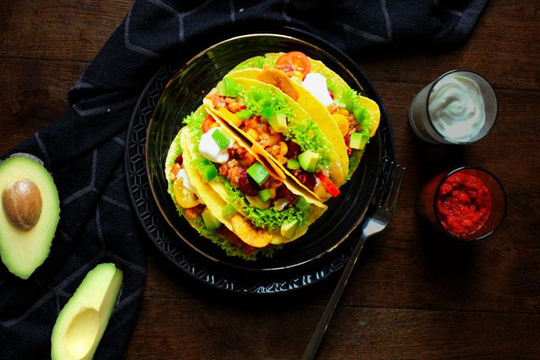 Mexikanische FITTASTE Silvester-Tacos