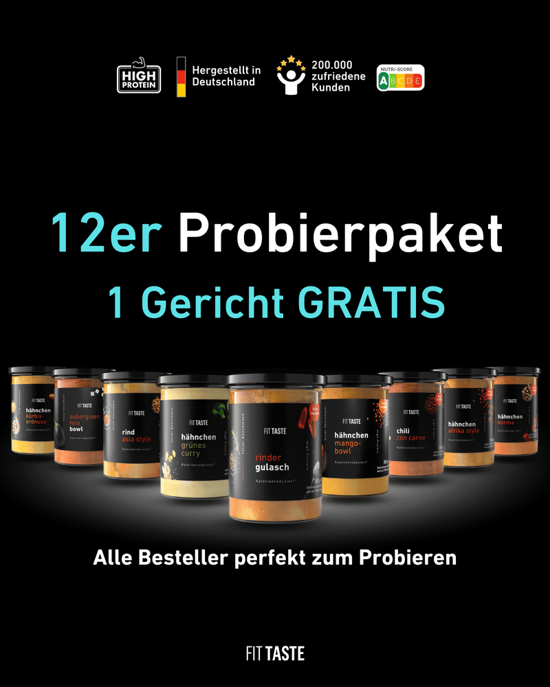 Probierpaket 12er - FITTASTE