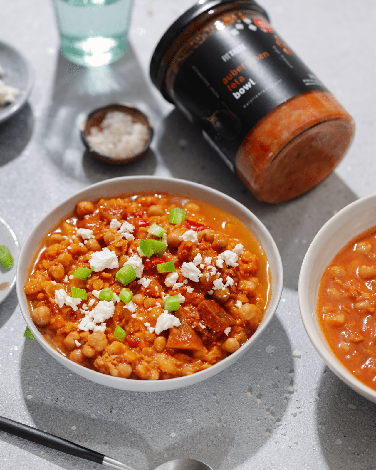 aubergine feta bowl - FITTASTE