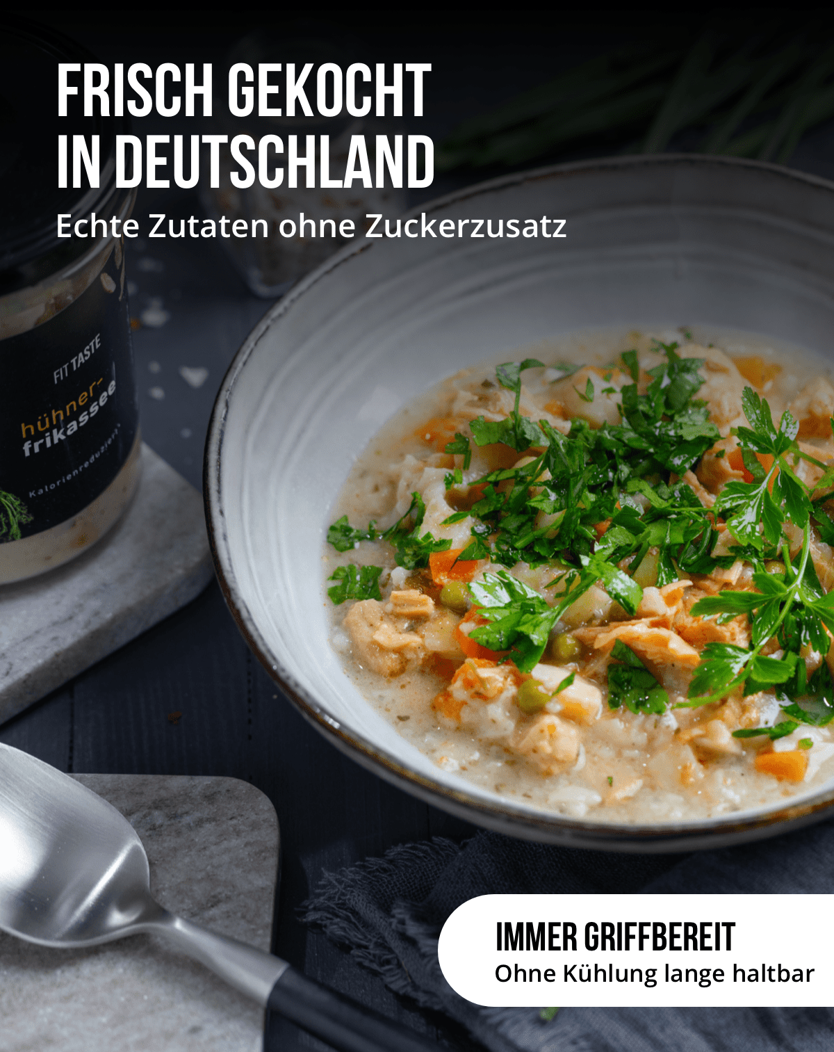 hühnerfrikassee: online kaufen I FITTASTE