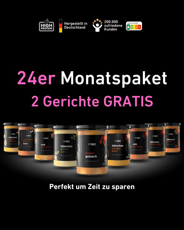 24er Monatspaket - FITTASTE