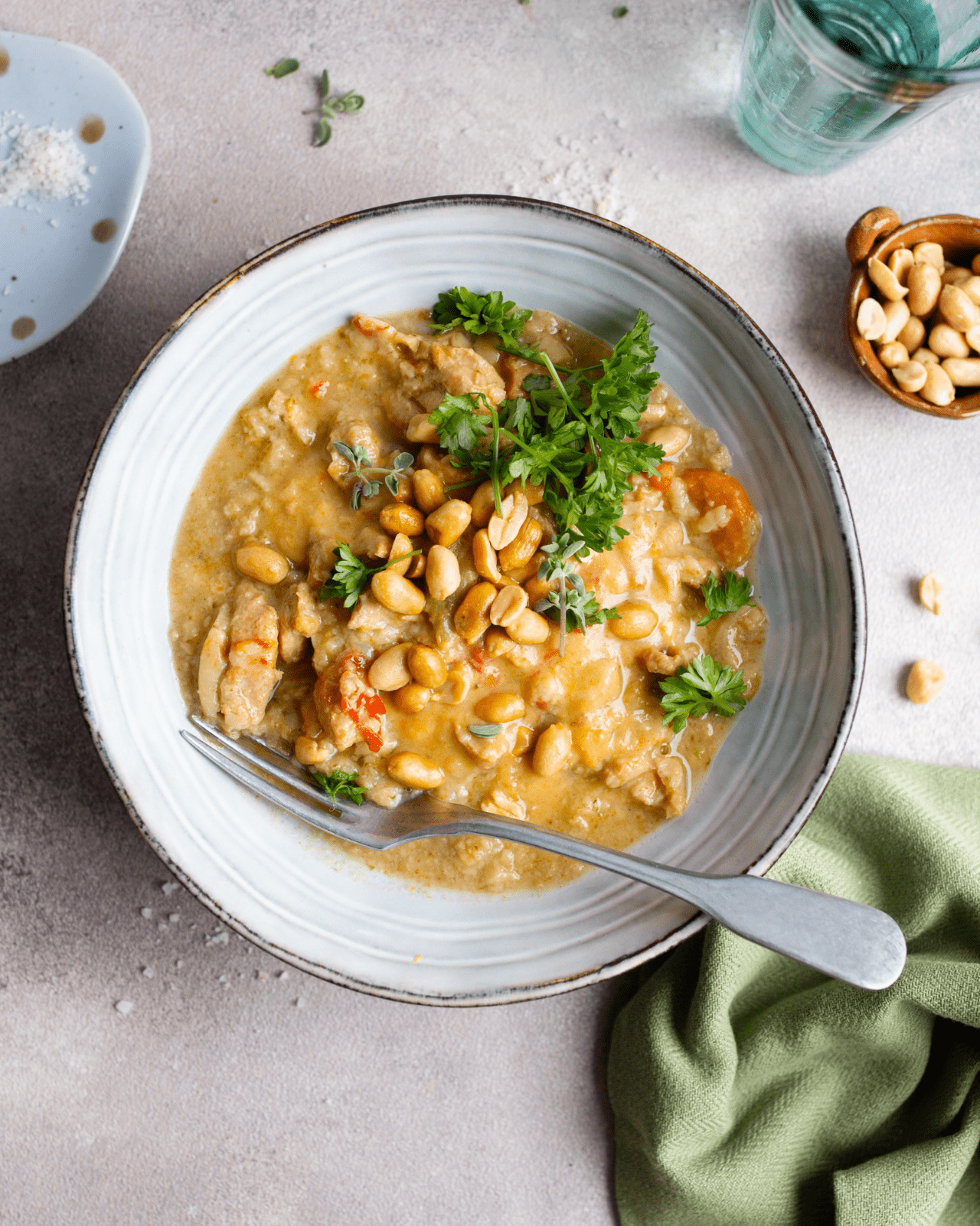 hähnchen grünes curry - FITTASTE