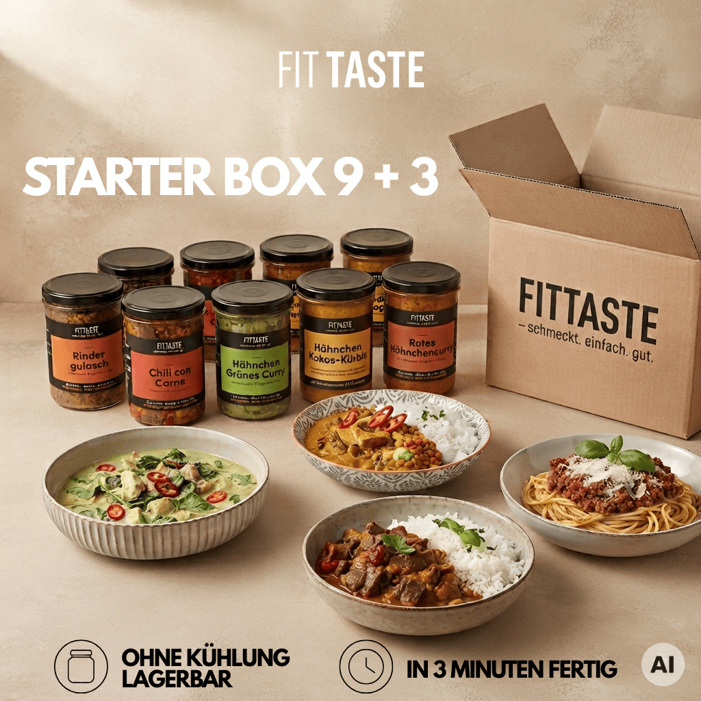 FITTASTE Starter Box – 3 Gerichte gratis - FITTASTE
