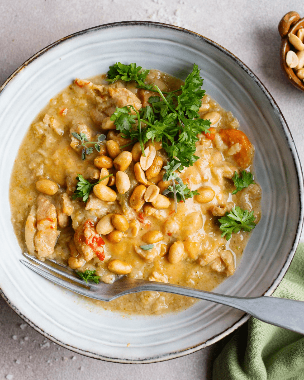 hähnchen grünes curry - FITTASTE