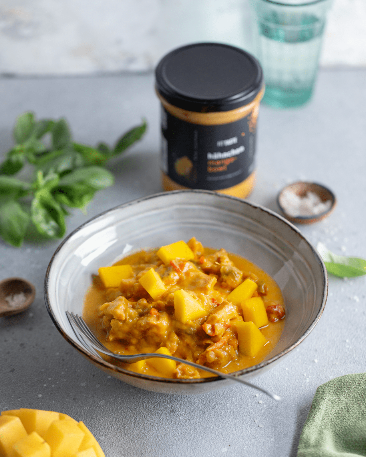 hähnchen mango bowl - FITTASTE