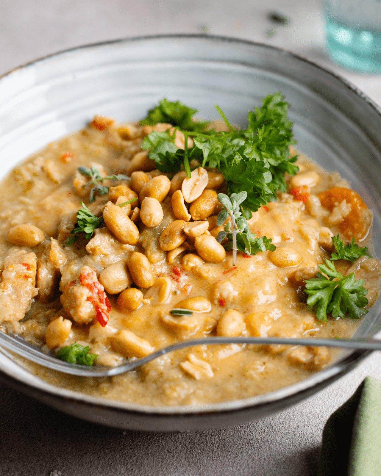hähnchen grünes curry - FITTASTE