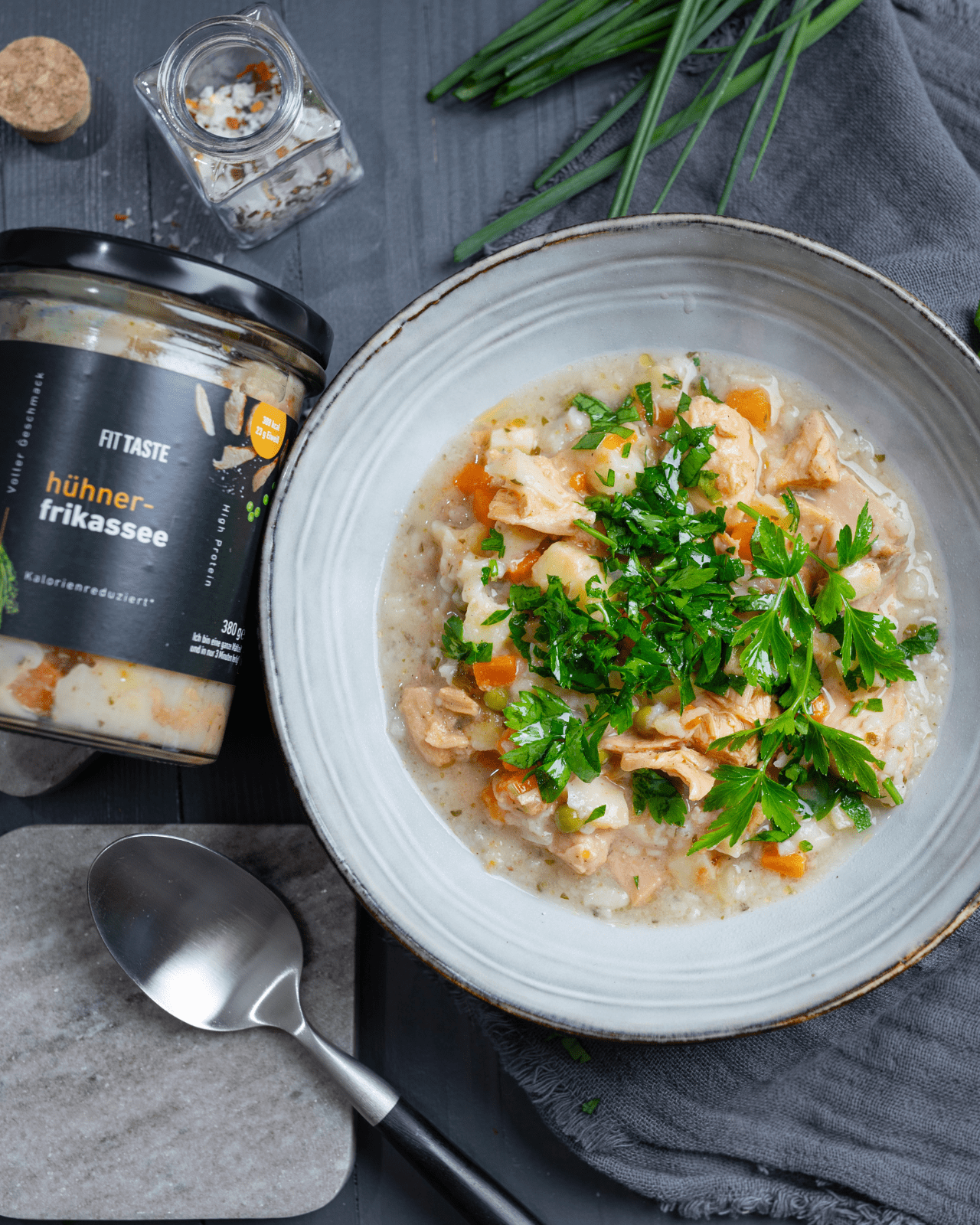 hühnerfrikassee - FITTASTE
