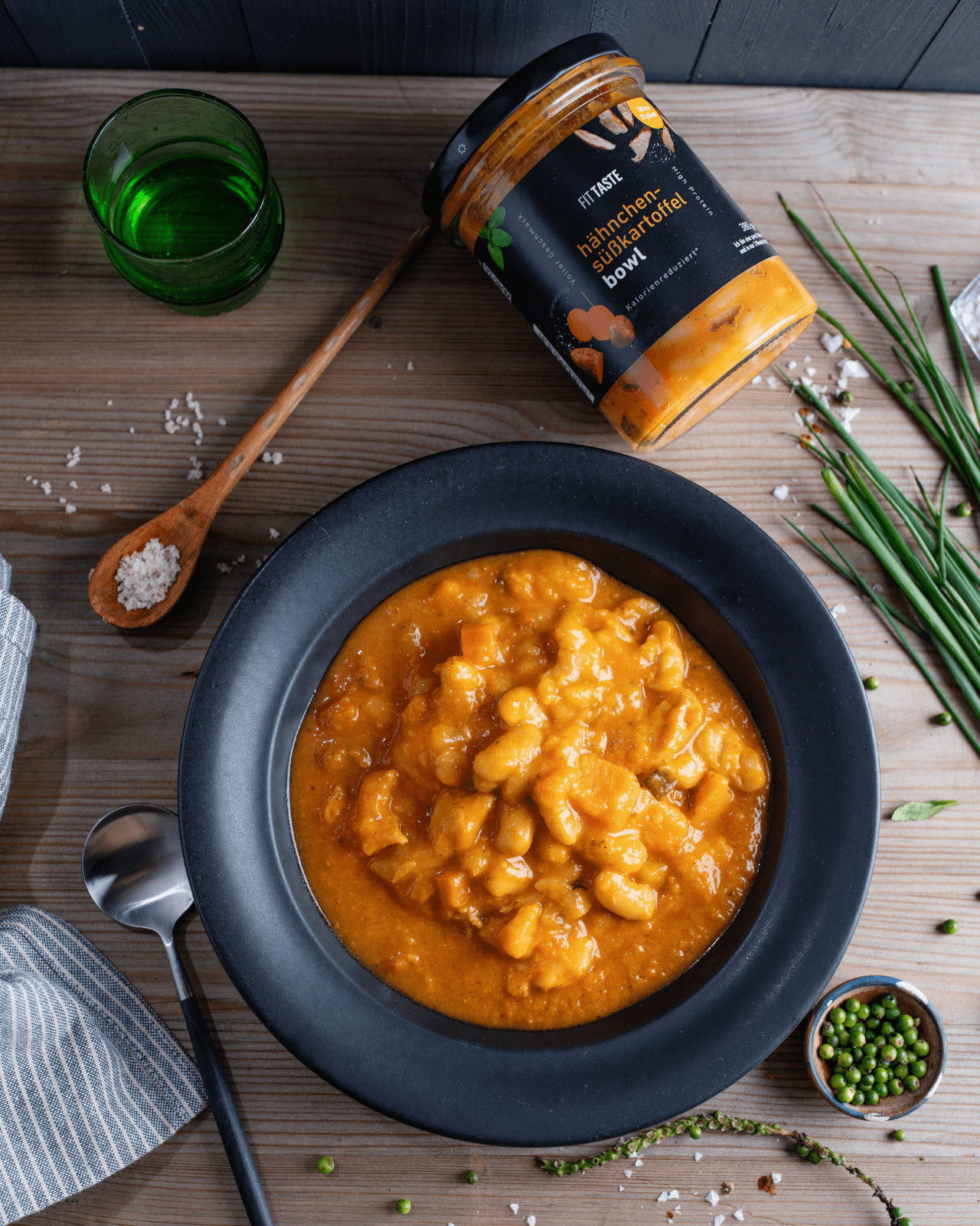 hähnchen süßkartoffel bowl - FITTASTE