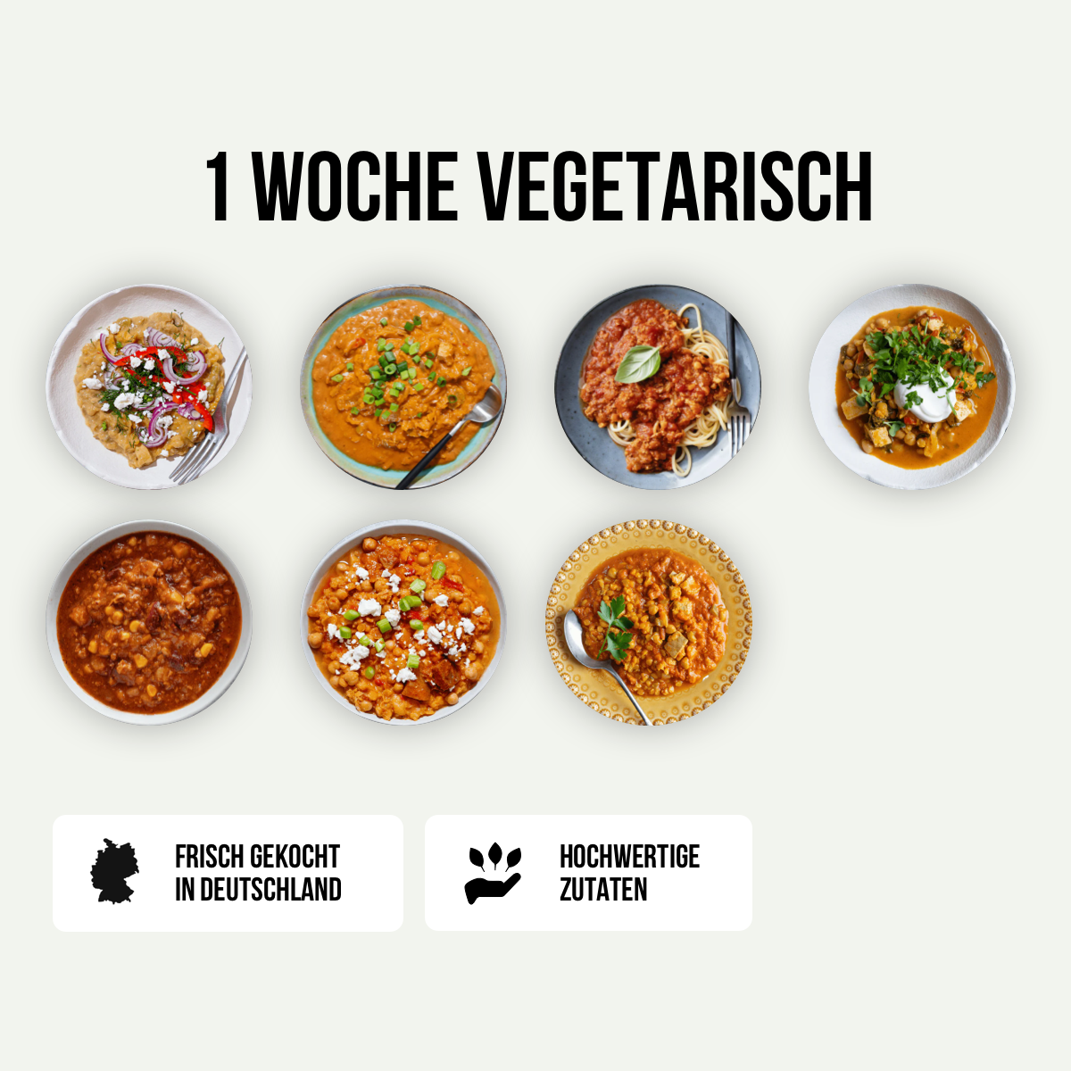 1 Woche Vegetarisch - FITTASTE