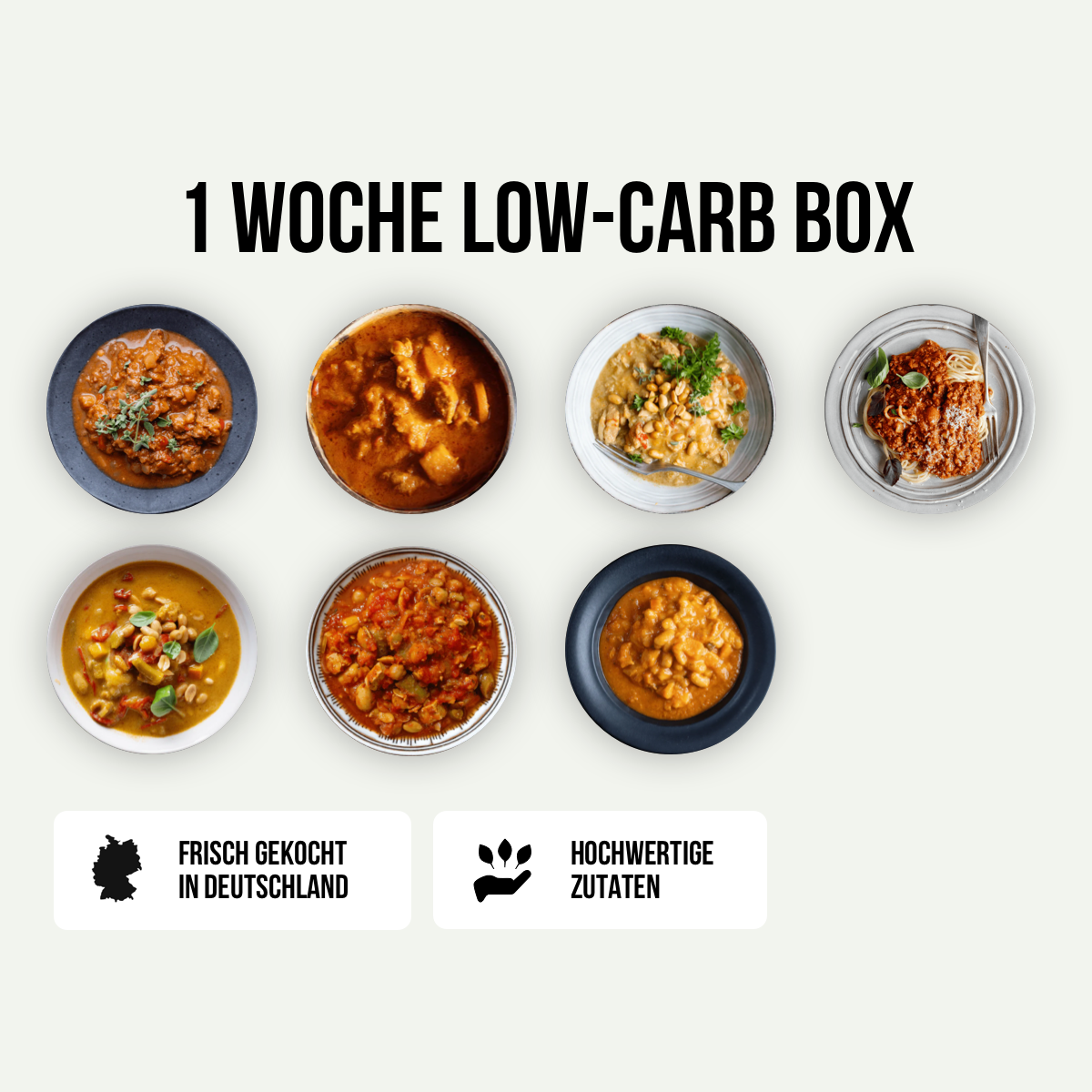 1 Woche Low Carb-Box - FITTASTE