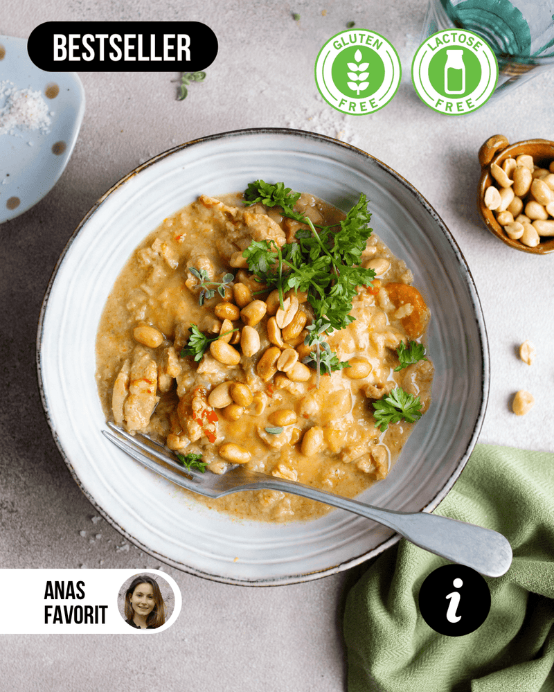 hähnchen grünes curry