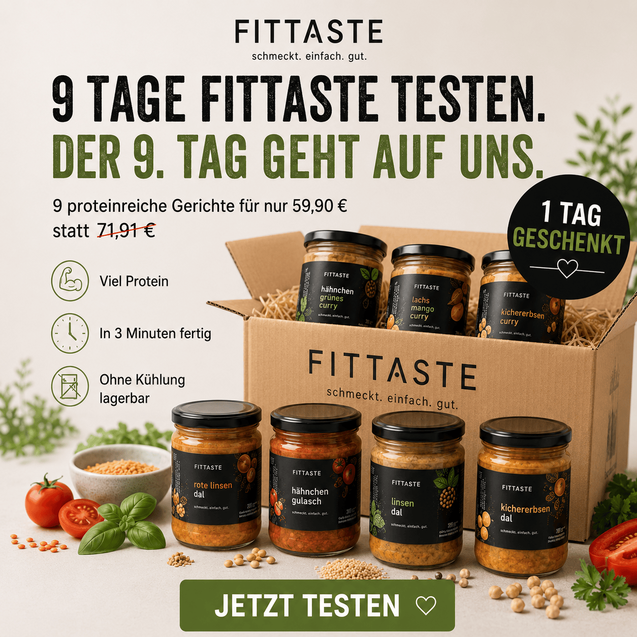 FITTASTE 9er Starter Box - FITTASTE