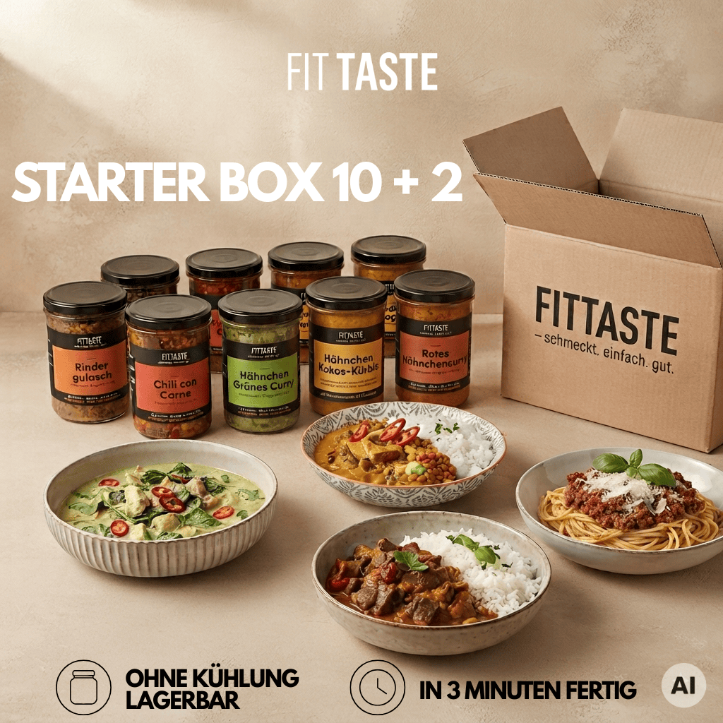 FITTASTE Starter Box – 2 Gerichte gratis - FITTASTE