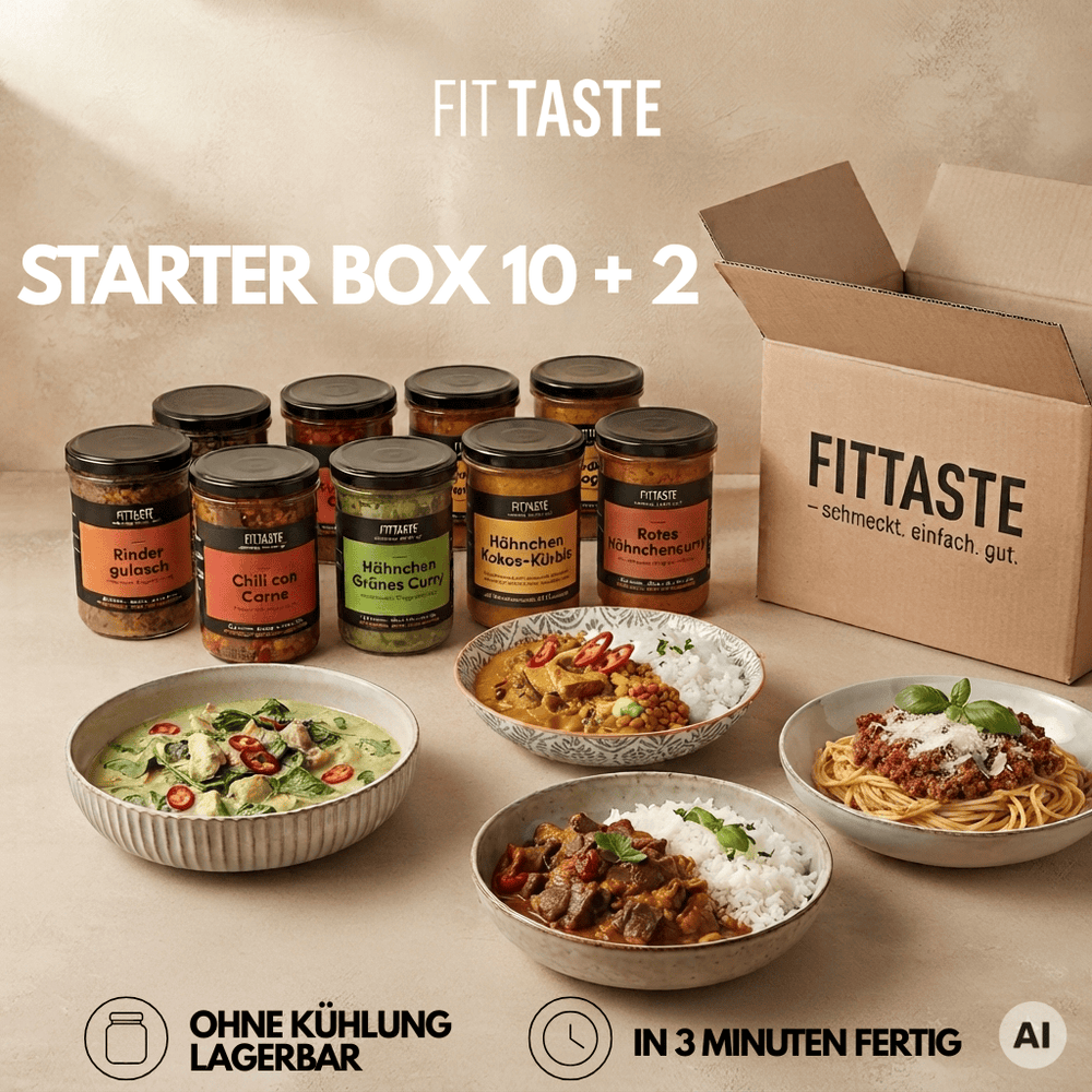 FITTASTE Starter Box – 2 Gerichte gratis - FITTASTE