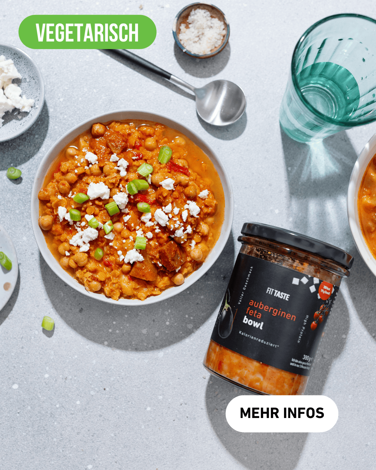 aubergine feta bowl - FITTASTE