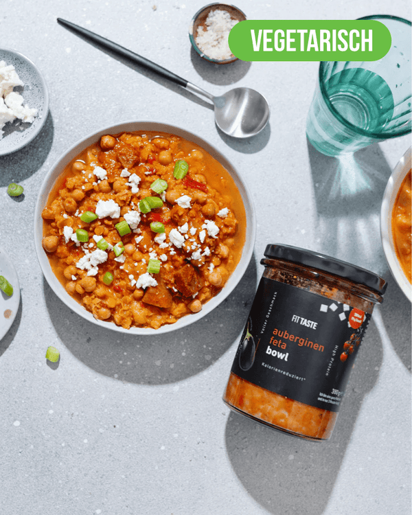 aubergine feta bowl - FITTASTE
