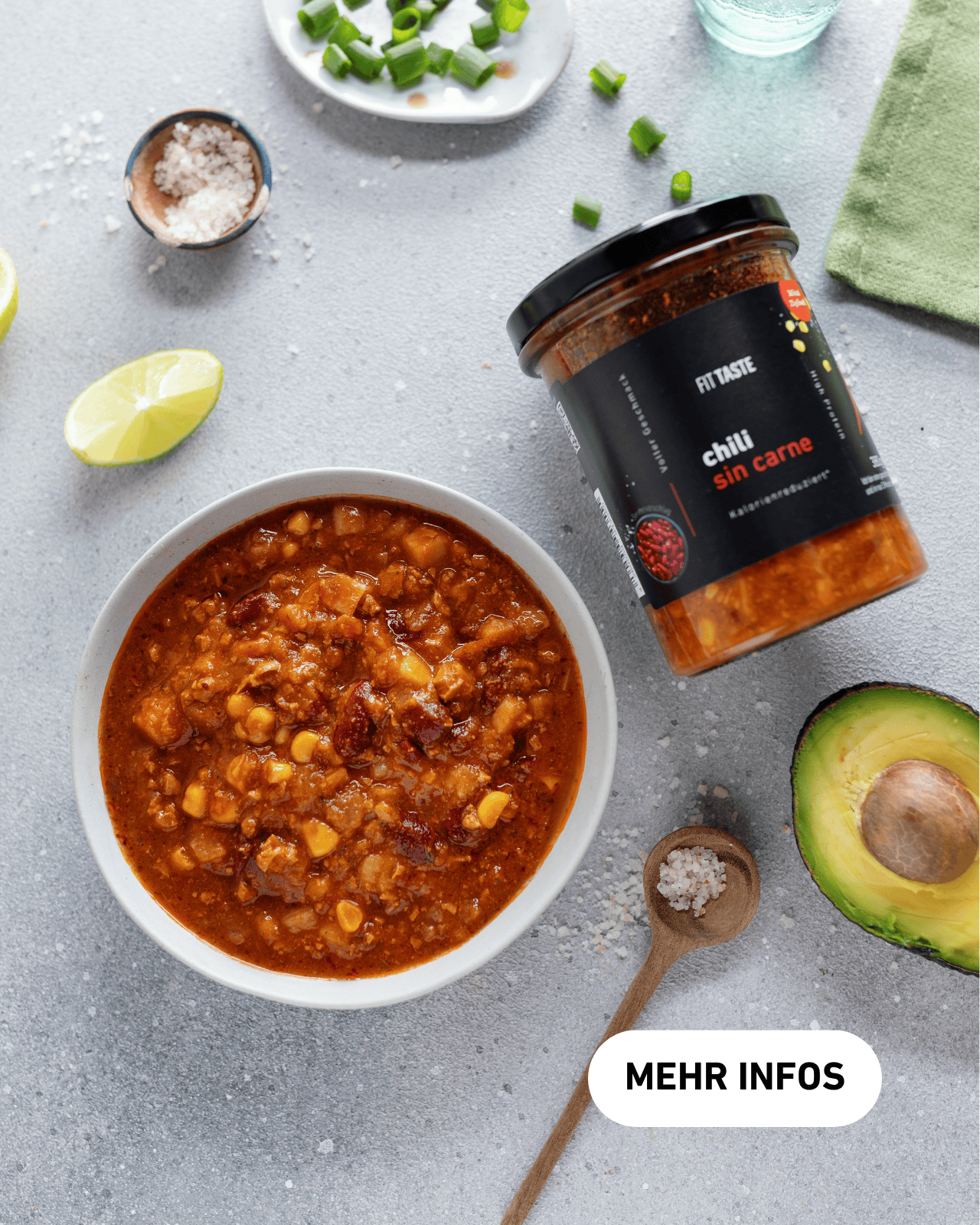 chili sin carne - FITTASTE