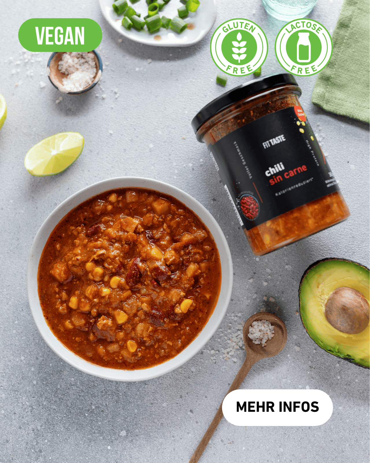 chili sin carne - FITTASTE