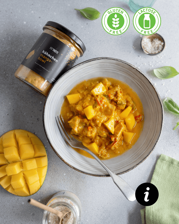 hähnchen mango bowl - FITTASTE