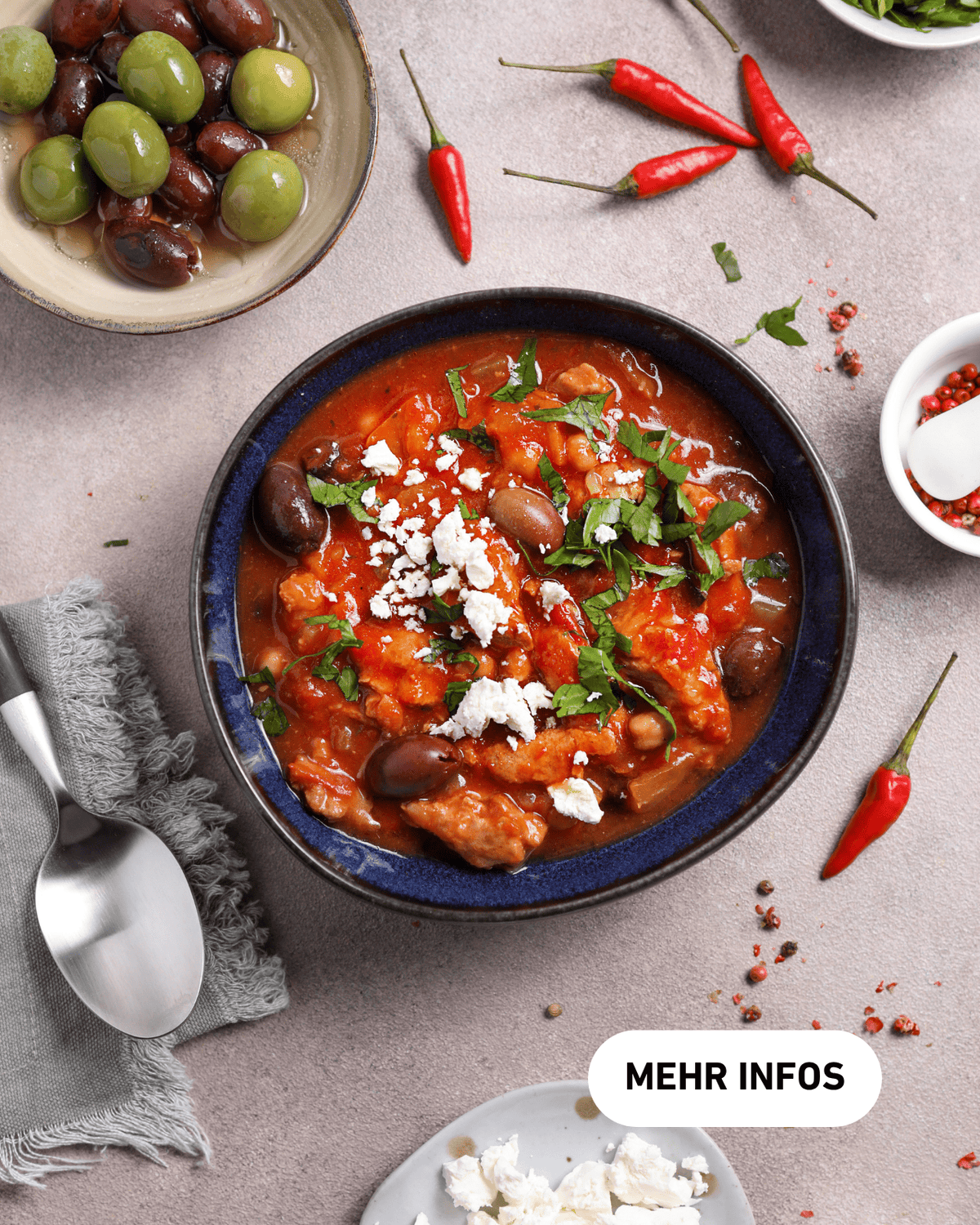hähnchen mediterran - FITTASTE