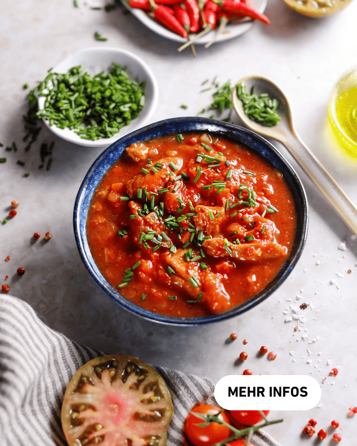 hähnchen in tomatensauce - FITTASTE