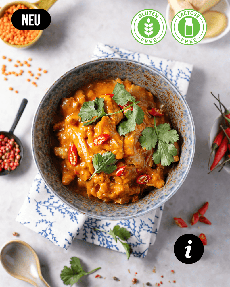 rotes hähnchencurry - FITTASTE