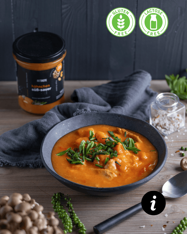 hähnchen süß-sauer - FITTASTE