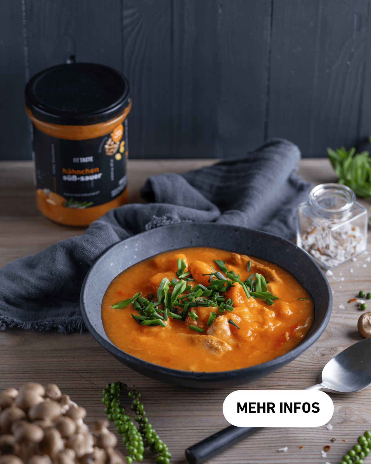 hähnchen süß-sauer - FITTASTE