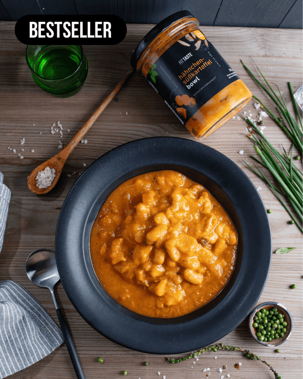 hähnchen süßkartoffel bowl - FITTASTE