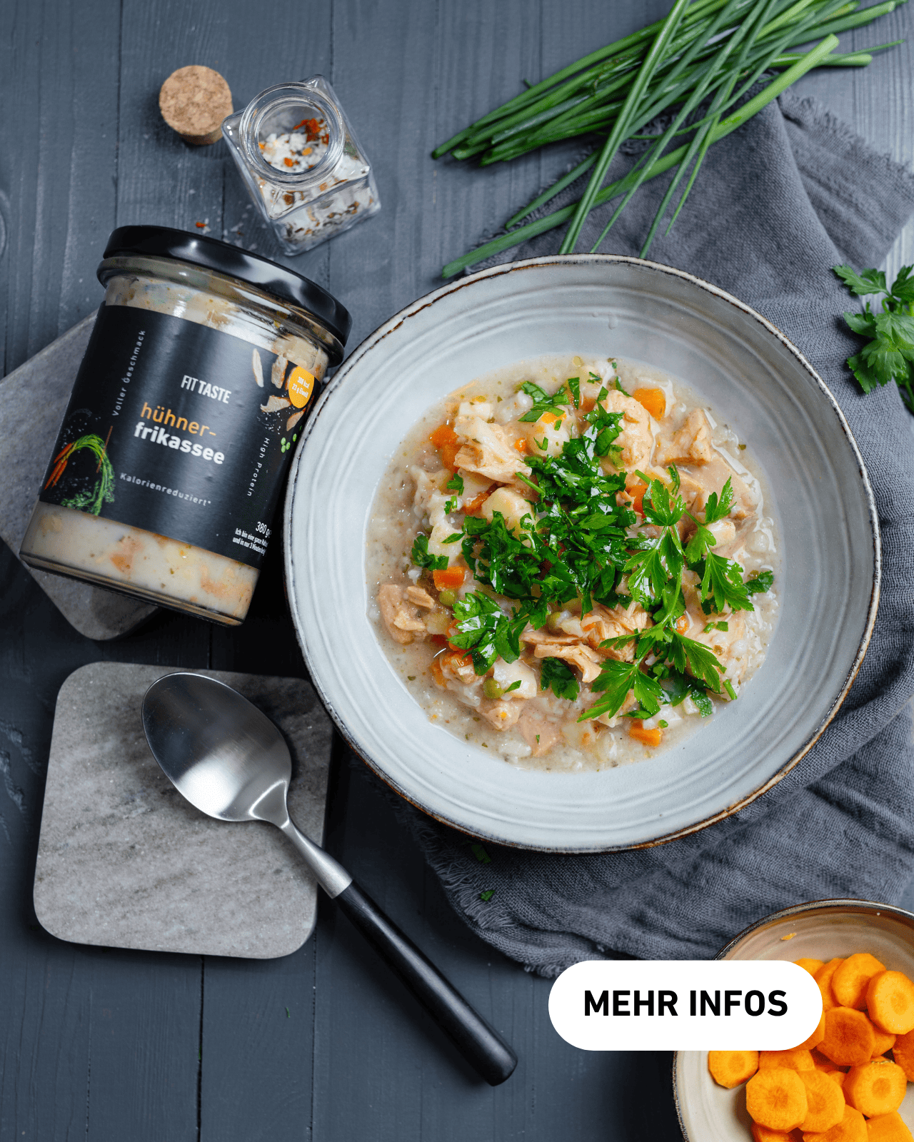 hühnerfrikassee - FITTASTE