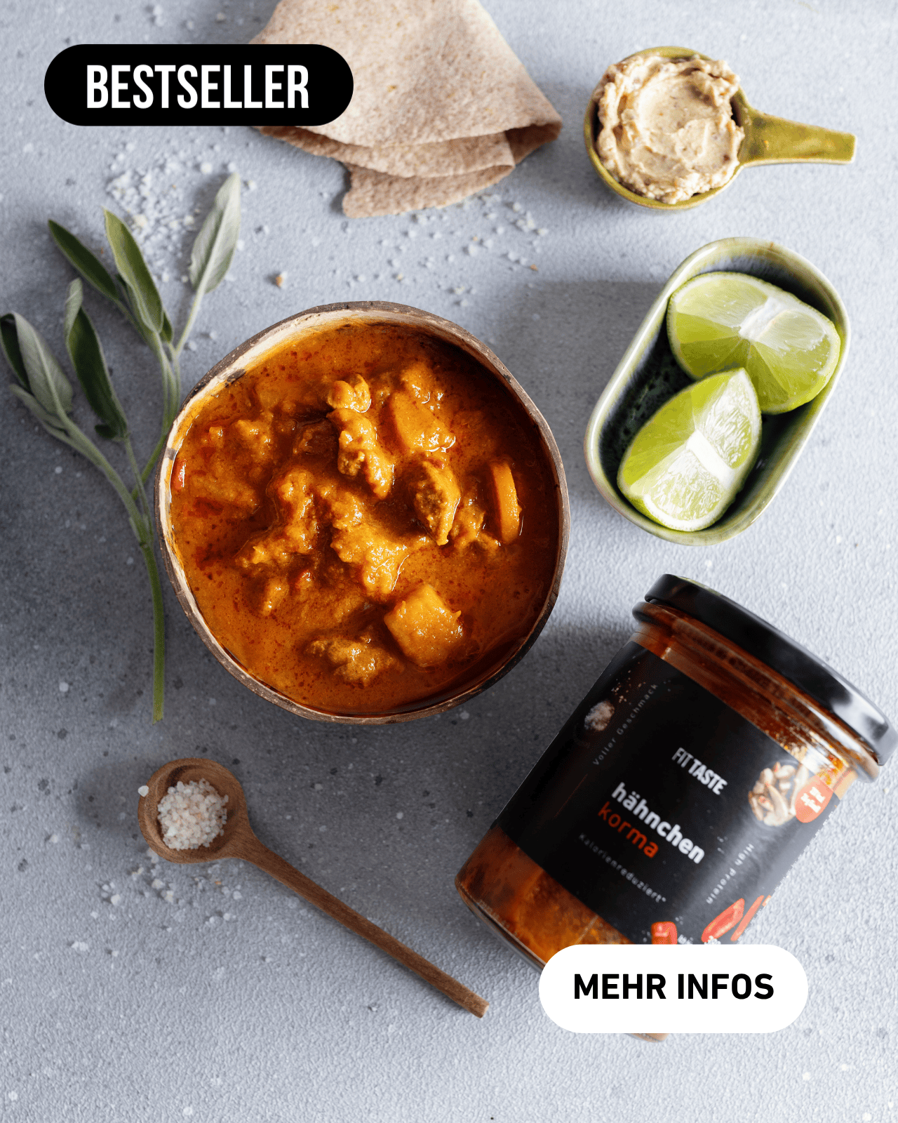 hähnchen korma
