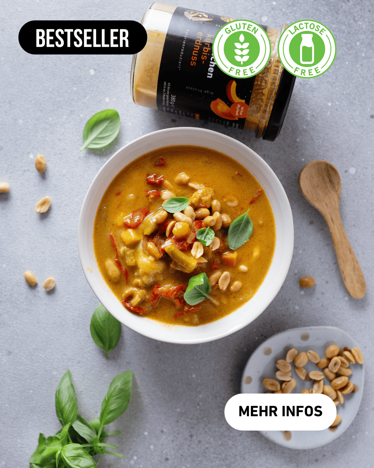 hähnchen kürbis-erdnuss - FITTASTE