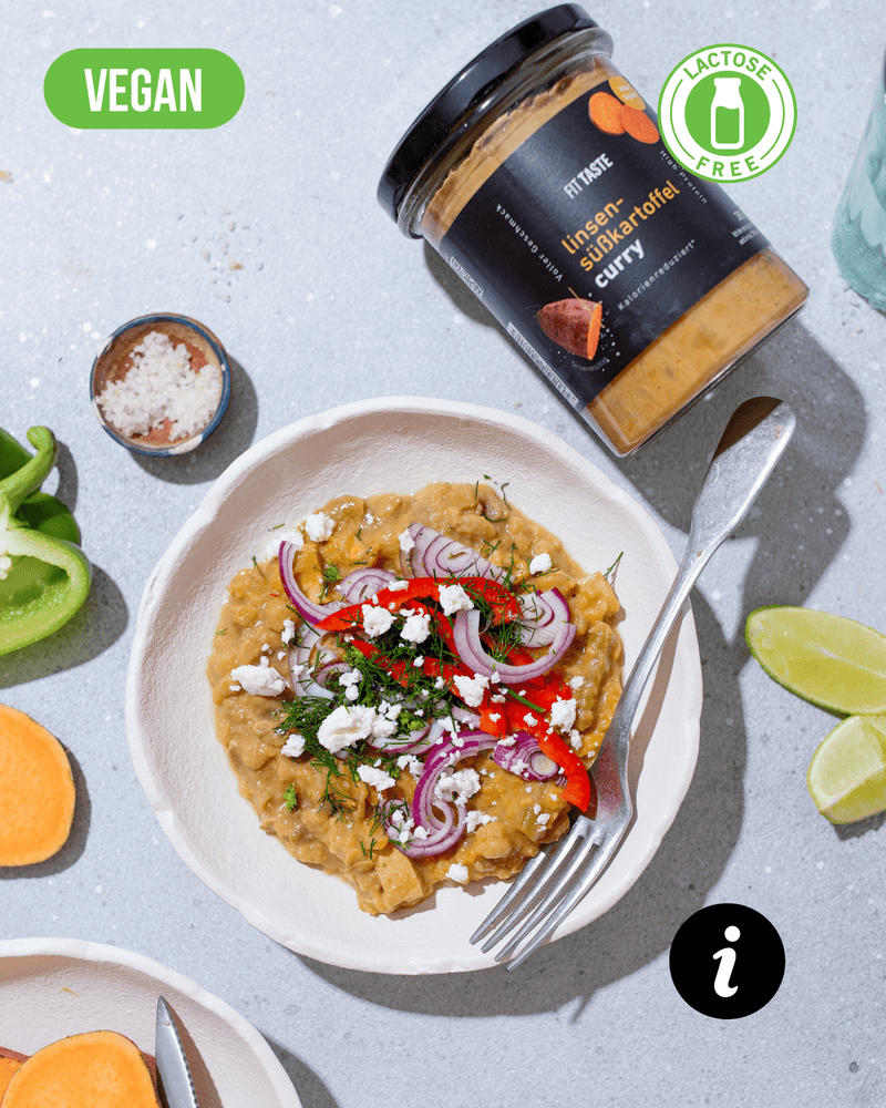 linsen-süßkartoffel curry - FITTASTE