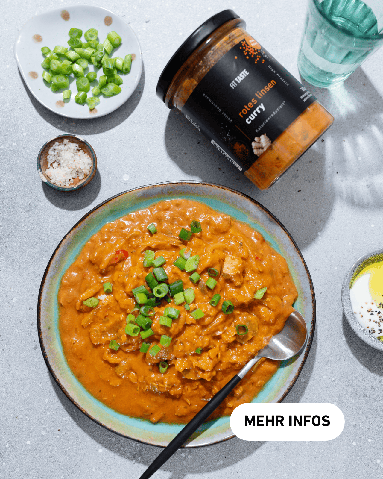 rotes linsen curry - FITTASTE