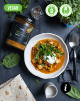 spinat-kichererbsen curry - FITTASTE