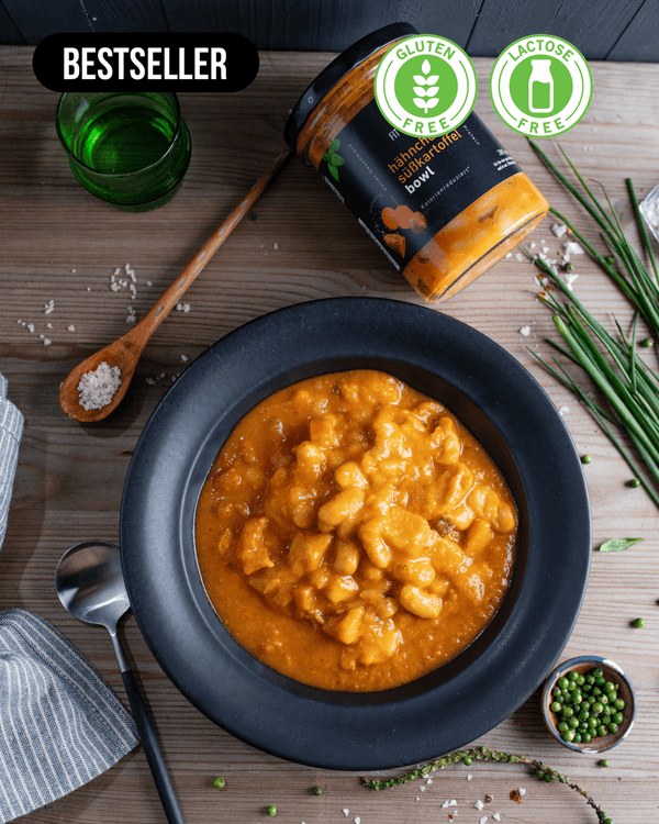 hähnchen süßkartoffel bowl - FITTASTE